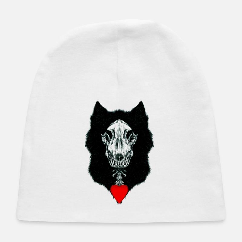 Wolf Skull Baby Hats | Unique Designs 